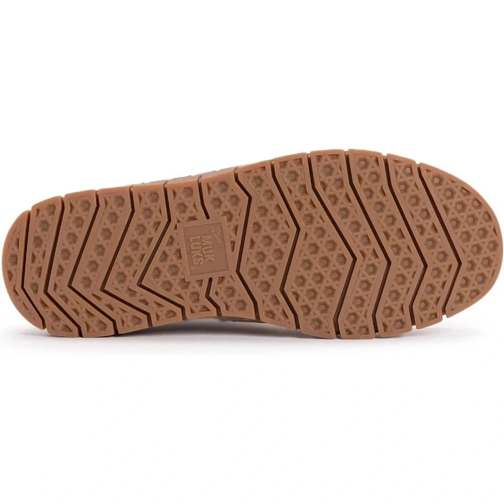 NEW! MUK LUKS Womens Flexi New York Boots Chocolate Water Repellent Warm Sz 7.5